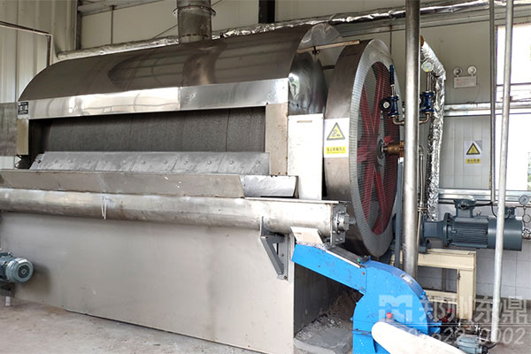 广西啤酒厂定制的酒糟酵母烘干机已进入制造阶段
